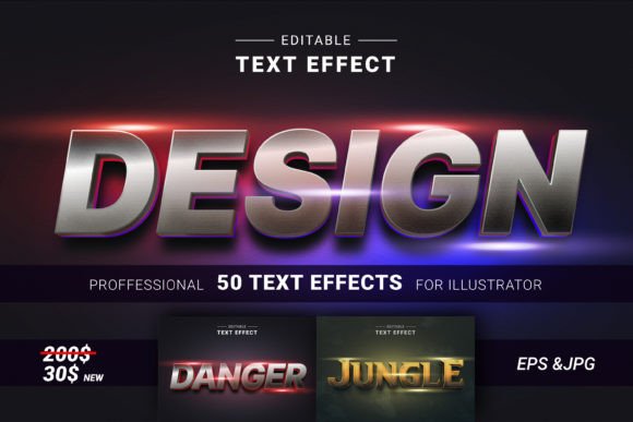 27. Text 50 Editable 3D Text Effects Design N26 Graphic by sailor · Creative Fabrica