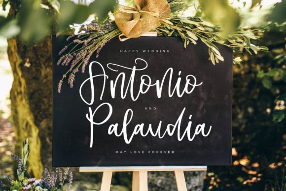 Alessandra Flowstar Font - Preview 6
