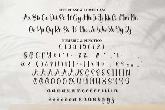 Alphabet Font - Preview 6