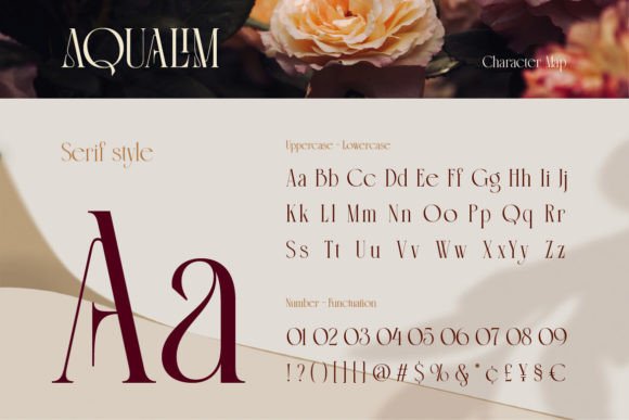 Aqualim Signature Font - Preview 1