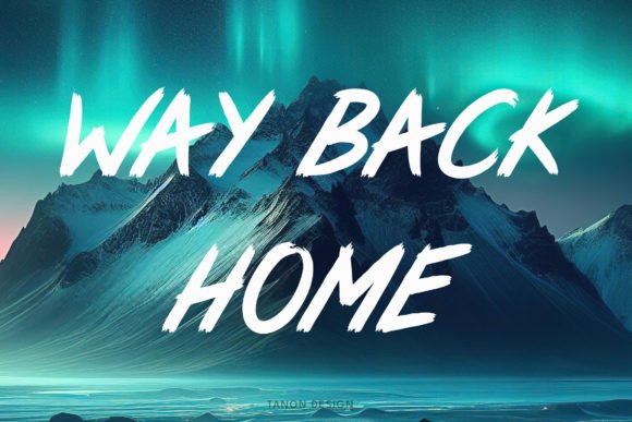 Back Street Font - Preview 3