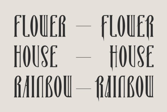 Bheihm Font - Preview 1