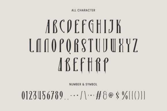 Bheihm Font - Preview 6