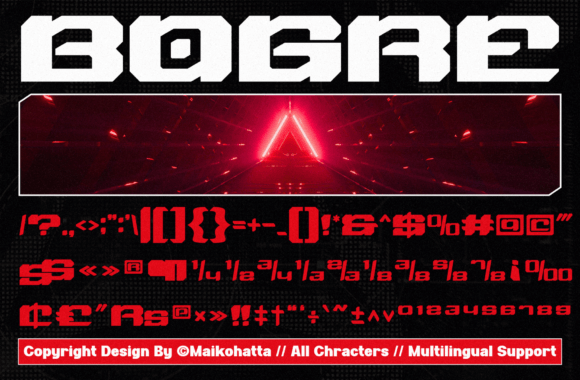 Bogre Font - Preview 5