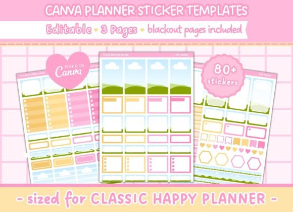 Canva Editable Planner Sticker