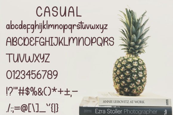 Casual Font - Preview 4