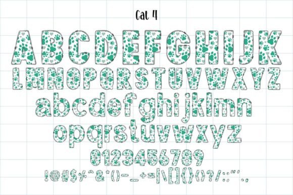 Cat Font - Preview 4