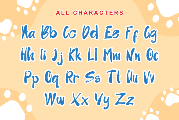 Chucoko Font PNG with transparent background - Preview 3