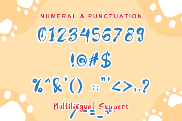Chucoko Font PNG with transparent background - Preview 4