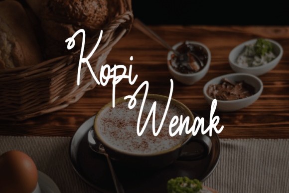 Coffee Kincang Font - Preview 2