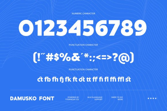 Damusko Font - Preview 2