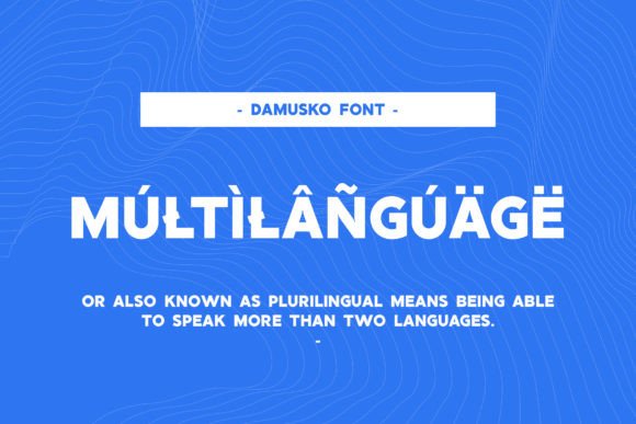 Damusko Font - Preview 3