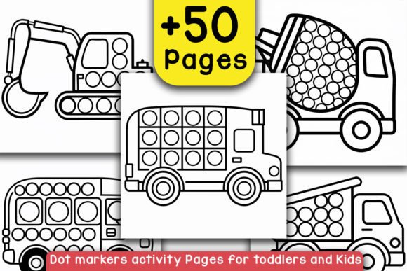 Dot Markers Activity Book for Toddlers