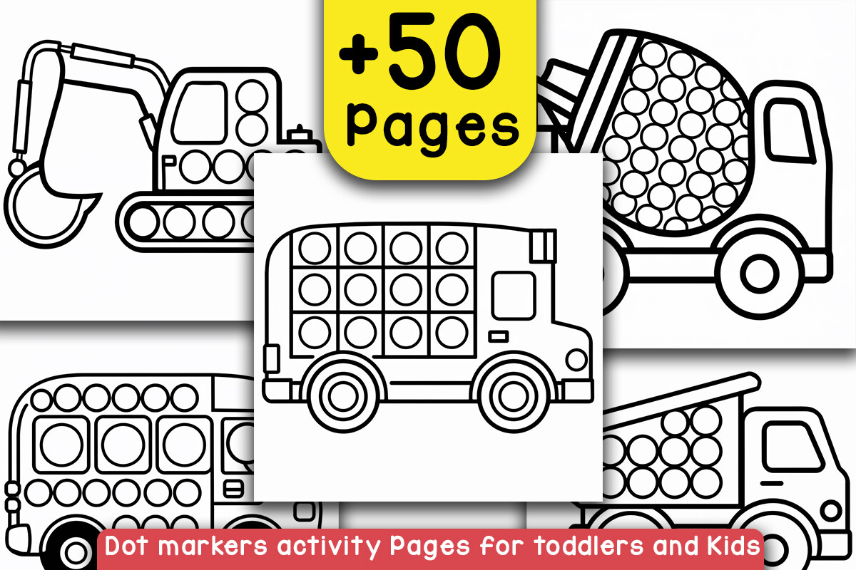Dot Markers Activity Book for Toddlers