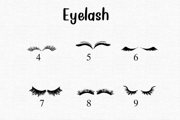 Eyelash Font - Preview 3