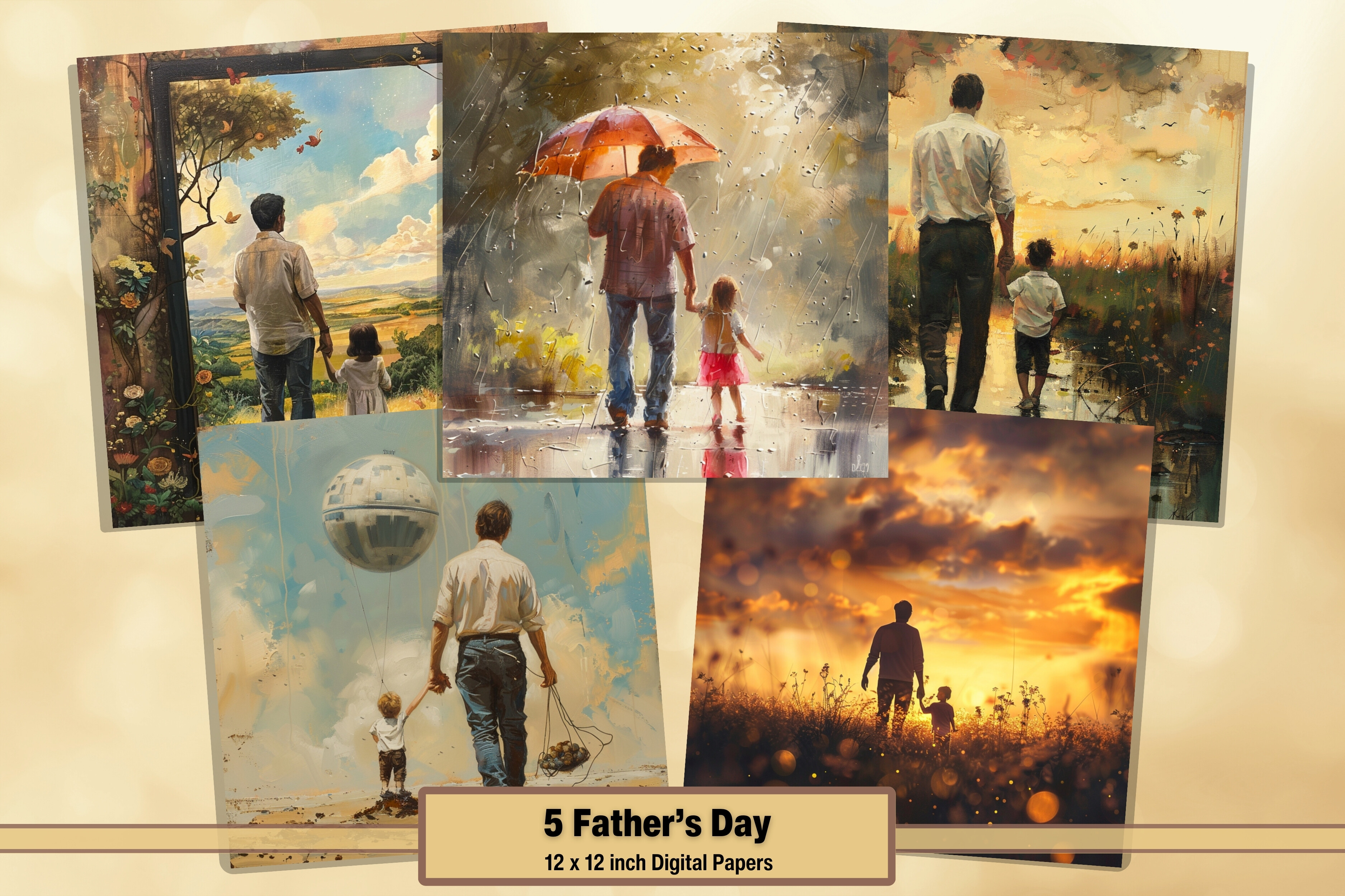 Father & Child Father's Day Ephemera 7