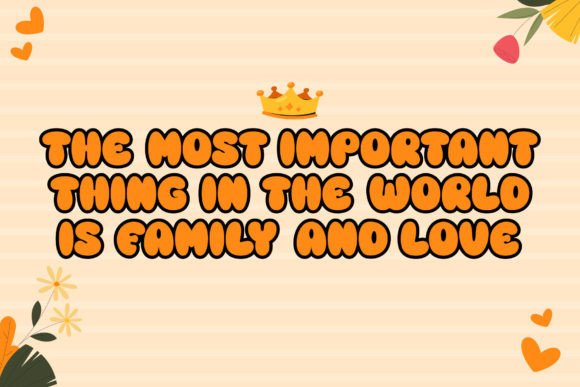 Father Groovy Font PNG with transparent background - Preview 5