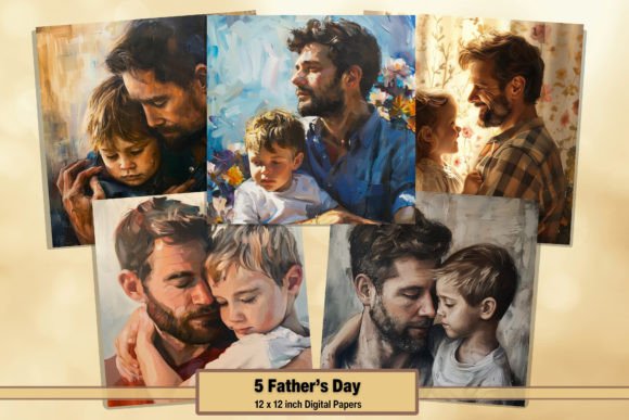 Father's Day Digital Collage Sheets 21