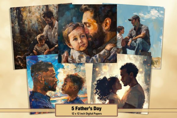 Fathers Day Father and Children Pages 19