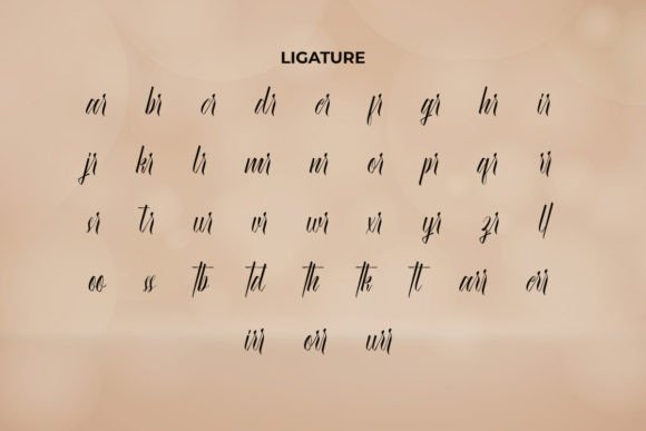 Gathering Together Font font preview - 6