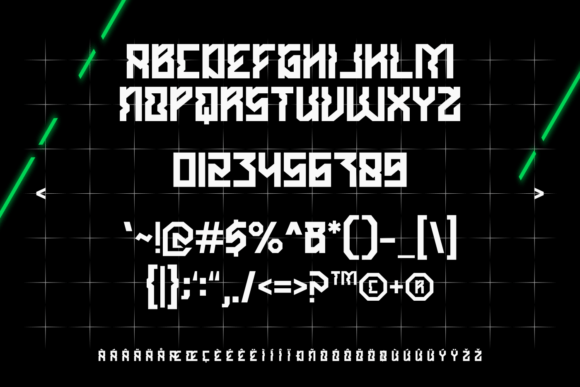 Gluexlime Font PNG with transparent background - Preview 2