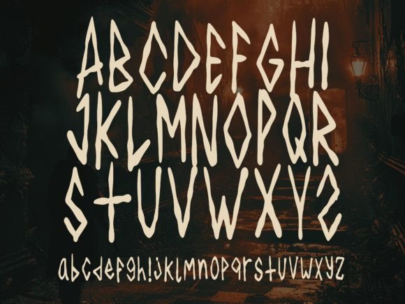 Goose Bumps Font PNG with transparent background - Preview 5