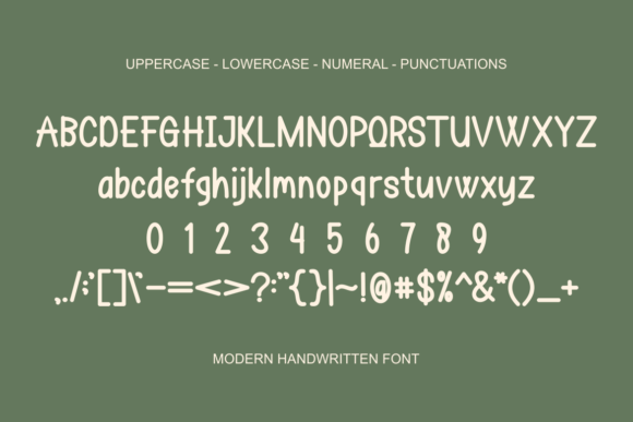 Goula Muanes Font PNG with transparent background - Preview 2