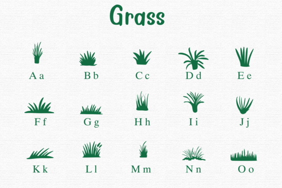 Grass Font - Preview 1
