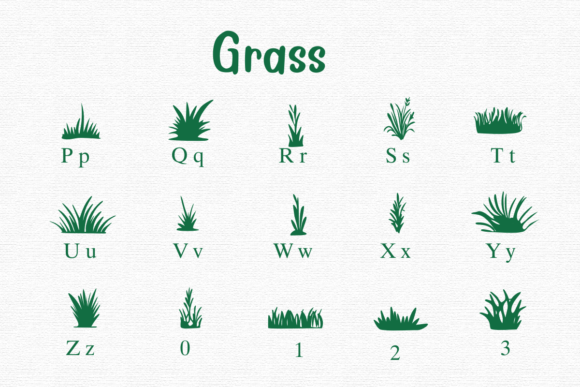 Grass Font - Preview 2