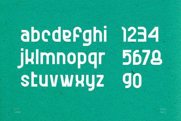 Hayux Font PNG with transparent background - Preview 4