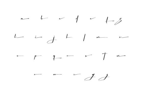 History Sign Font PNG with transparent background - Preview 4