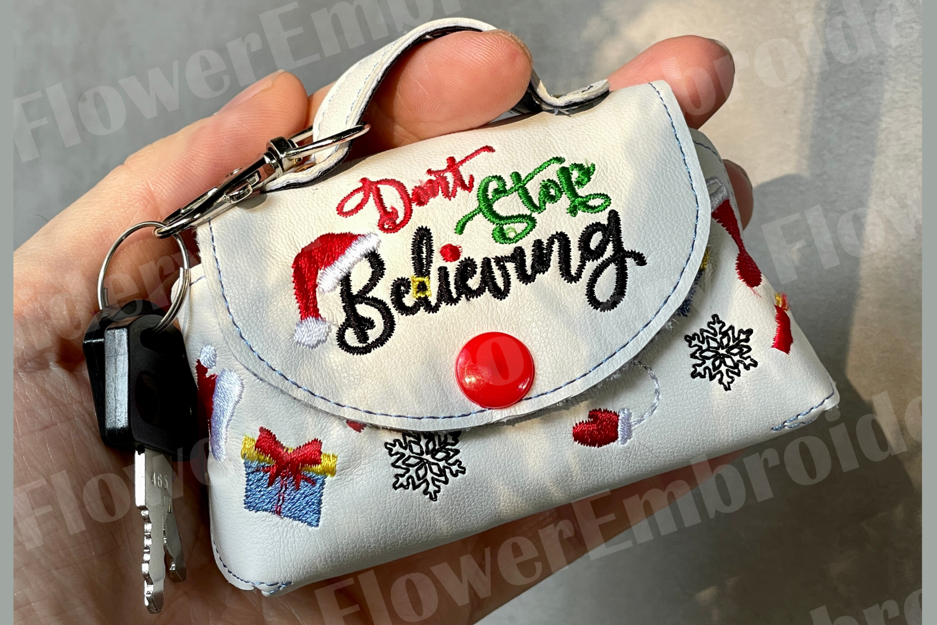 ITH Mini Bag Merry Christmas Embroidery