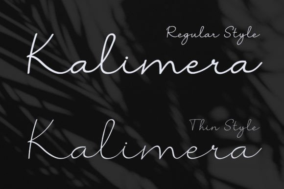 Kalimera Font - Preview 1
