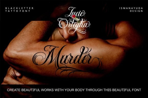 Lucie Ortegha Font PNG with transparent background - Preview 2
