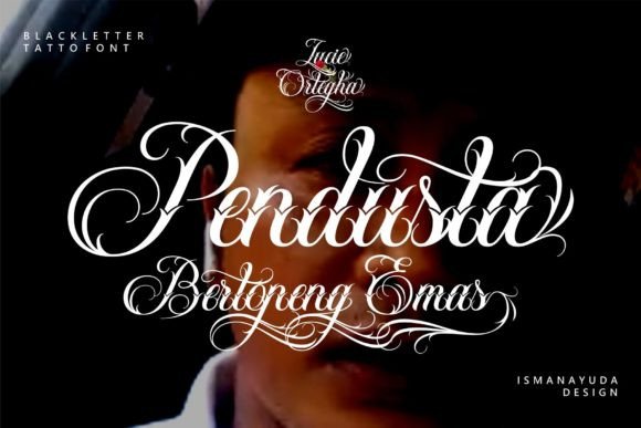 Lucie Ortegha Font PNG with transparent background - Preview 4