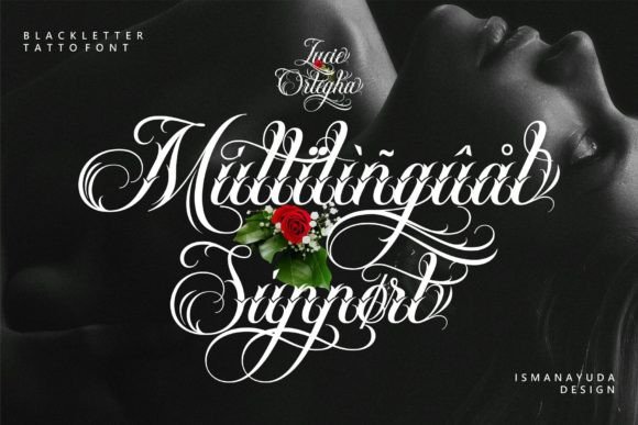 Lucie Ortegha Font PNG with transparent background - Preview 6