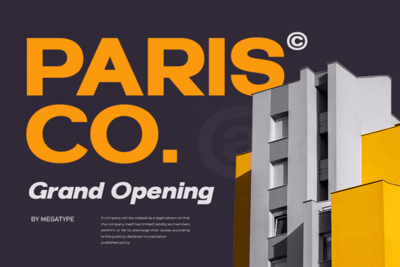 Martix Sans Serif Font PNG with transparent background - Preview 3