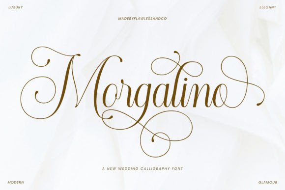 Morgalino Script & Handwritten Font By Flawless And Co