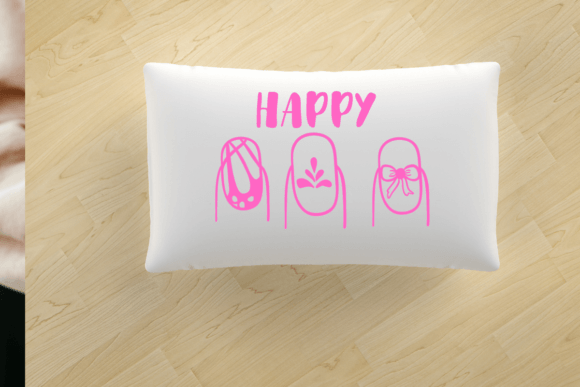 Nail Painting Ideas Font PNG with transparent background - Preview 5
