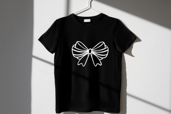 Ribbon Bow Font PNG with transparent background - Preview 4