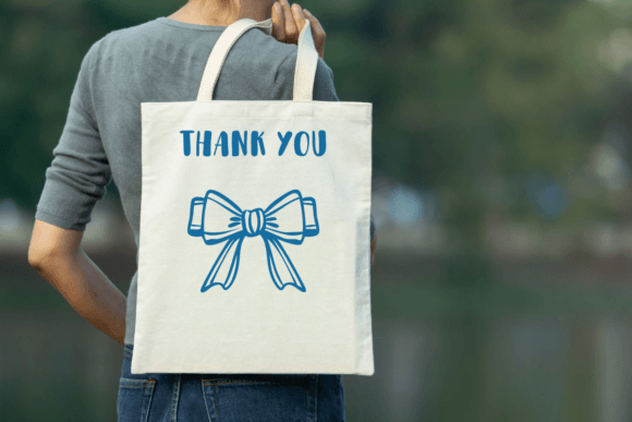 Ribbon Bow Font PNG with transparent background - Preview 6