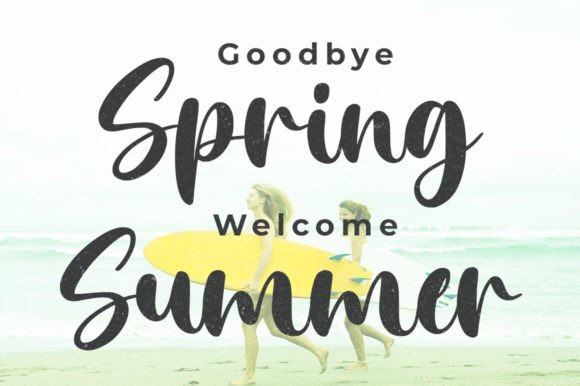 Salling Script Font PNG with transparent background - Preview 4