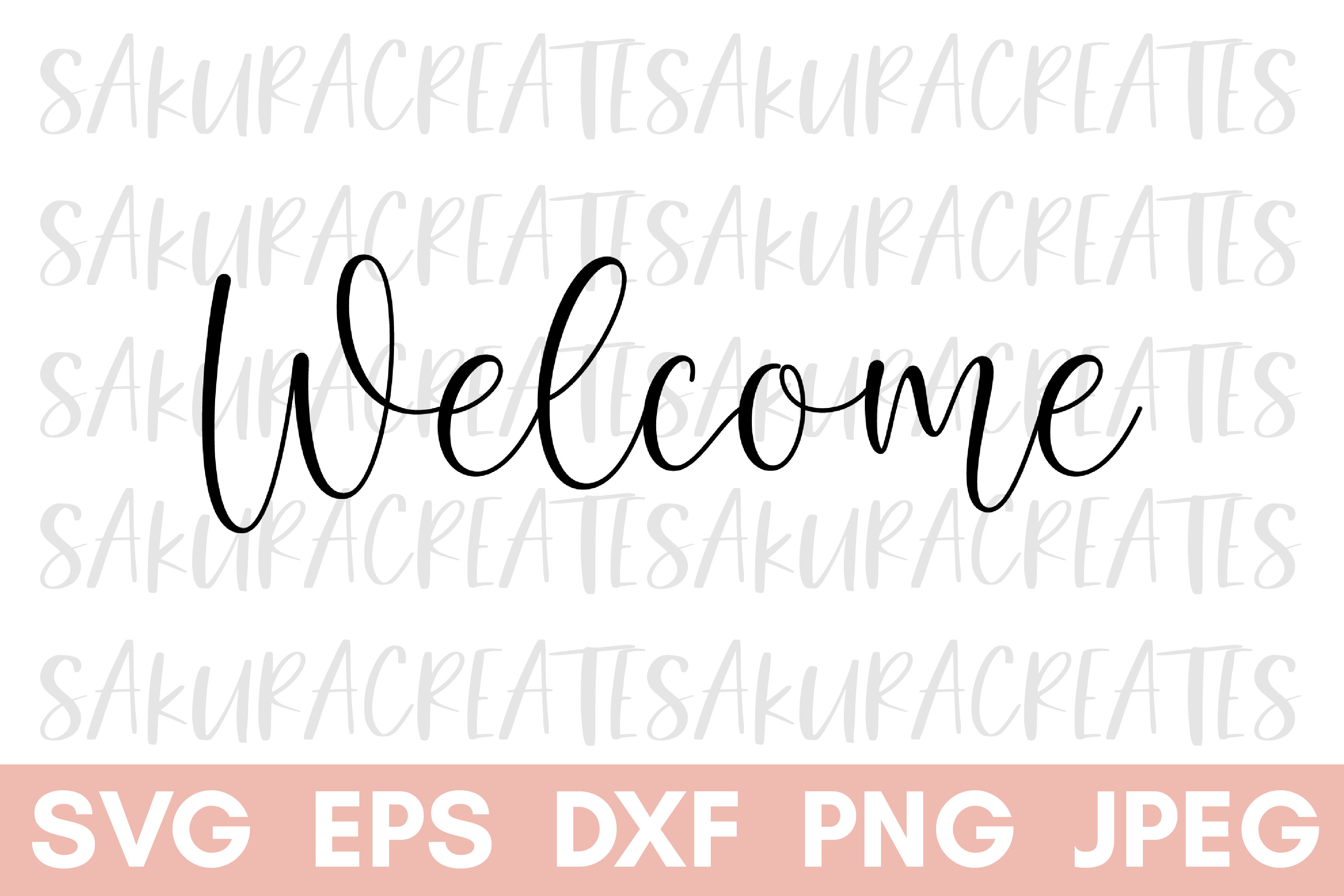 Welcome Mat Graphic Doormat Home Sign Graphic by SakuraCreateStudio ...