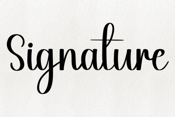 Cutting Font - Preview 1