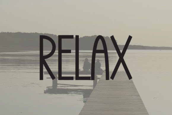 Fishing Font - Preview 1