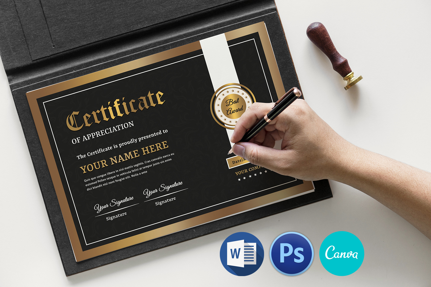 Certificate of Appreciation Template Graphic by sistecbd · Creative Fabrica
