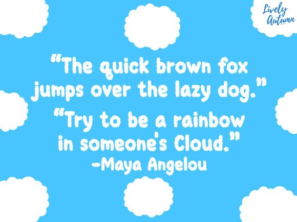 Cloudy Font - Preview 3