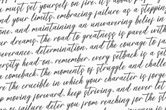 Florentine Natural Font PNG with transparent background - Preview 6