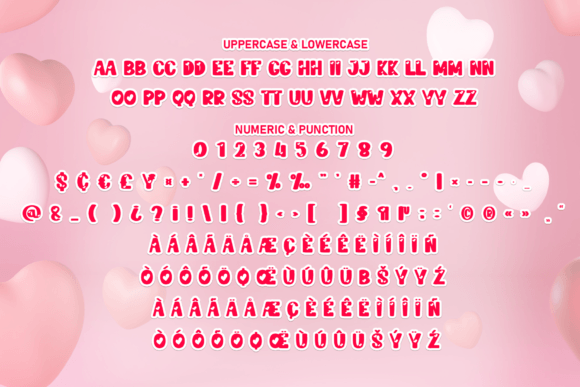 Love Boho Font PNG with transparent background - Preview 6