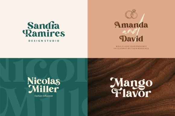 Neka Laurent Font PNG with transparent background - Preview 1